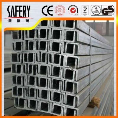 Grade 301 304 304L 316 316L 321 Stainless Steel U Channel Bars