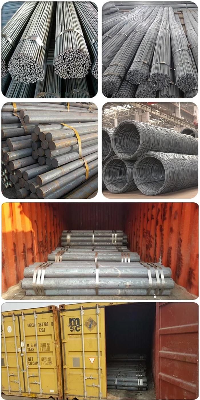 Black Steel Bar Sum24L 1045 S45c 45# Ms Steel Bar for Mechanical Parts