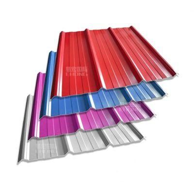 China Manufacture Colorful Corrugated Steel Roofing Tiles PPGI Galvanized Corrugated Roofing Sheet Colorful Steel Roofing Tiles