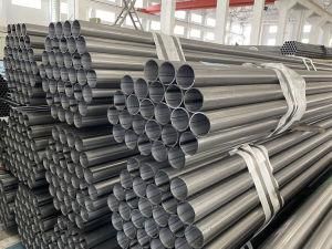 21 47 76mm Round ERW Steel Round Pipes Rod Tubes