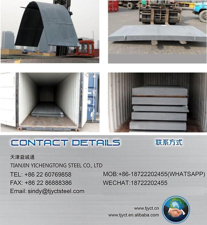 Hot Rolled Ah36 Steel Plate with ABS CCS Certificates