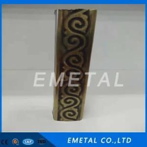 201 304 Grade Decorated Pipe Stainless Steel Tube with High Quality