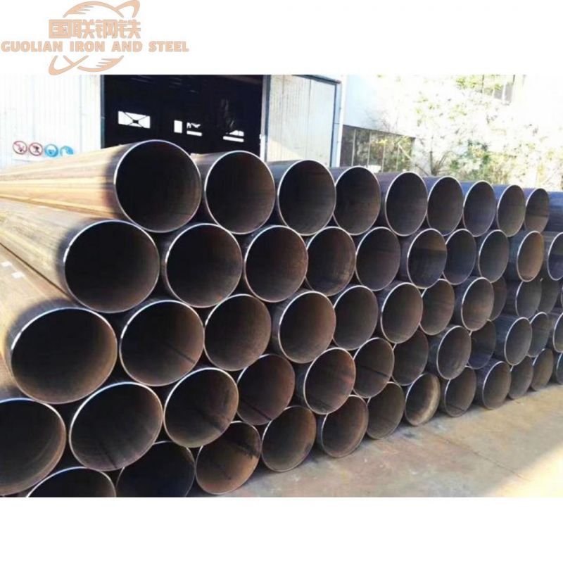 High Quality Spiral Welded Steel Pipe Large Diameter Pipe Price Ms SSAW Pipe