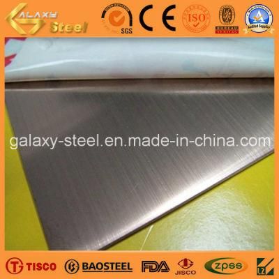 AISI 316 No. 4 Hairline Finish Stainless Steel Sheet