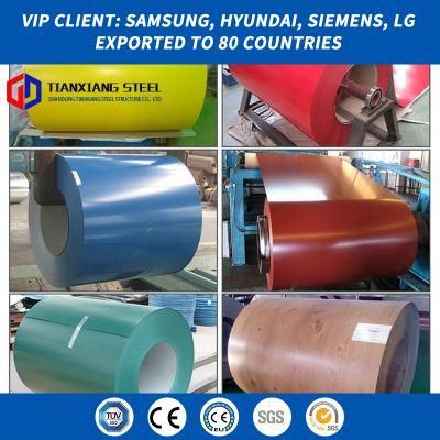 China Low Price Prepainted Galvanised Steel Coil/PPGI/Corrugated Roofing Sheets Coil L