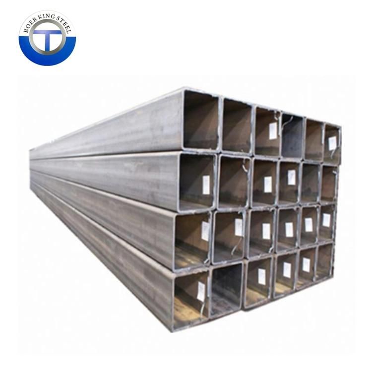 1en10210 S355j0h /En10219/En10205/ASTM A500/S235jr/S275jr/S355j2h Seamless&Welded Black Square Rectangular Steel Tube Square Rectangular Hollow Section Building