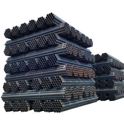 Jisg3101 Ss400 Q235A 8mm Hot Rolled Seamless/Welded Black Carbon Steel Round Tube/Pipe for Fluid Pipe