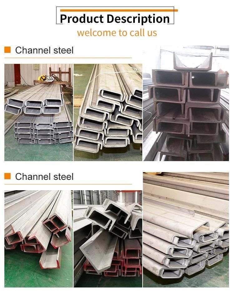 Factory Direct Sale Hot Rolled Stainless U Channel Steel