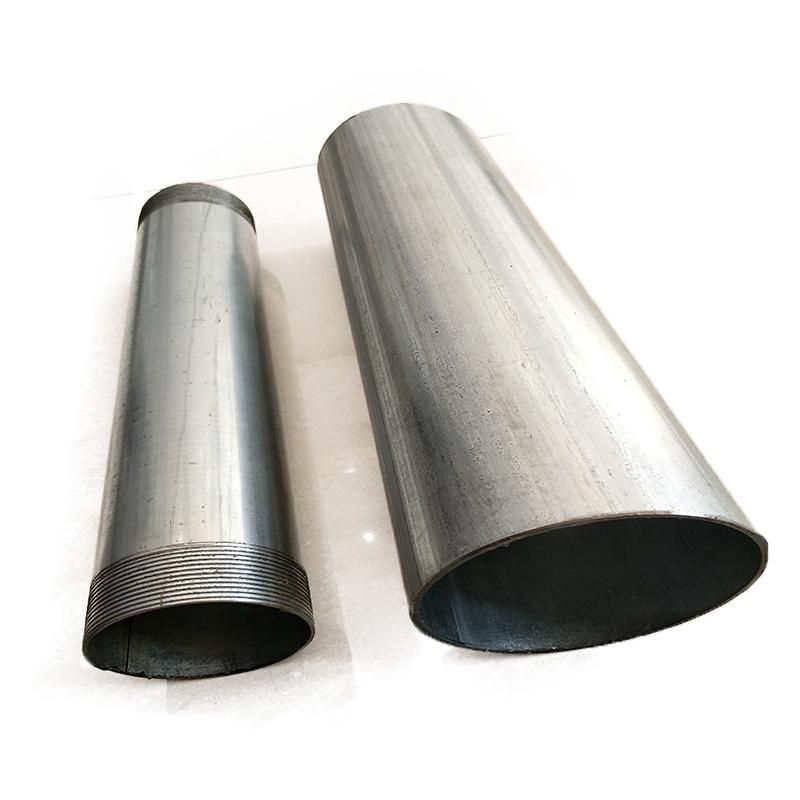 Manufacturer Gi Hollow Section Round Tube Pre Galvanized Carbon Steel Pipe