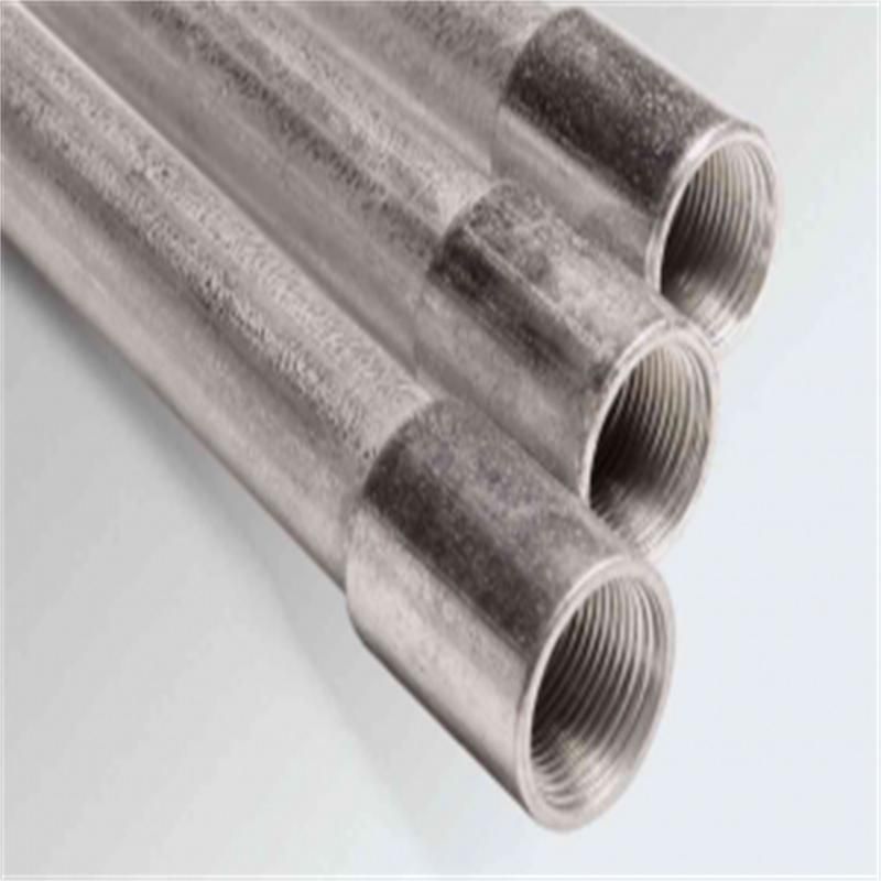 Galvanized Steel Pipe with Threaded Socket Scaffolding Frame Pipe