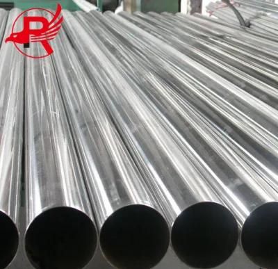 Welded Seamless Grade 201 304 316L Mirror Brushed Surface Stainless Steel Round Pipe Tube in Chinese Factory