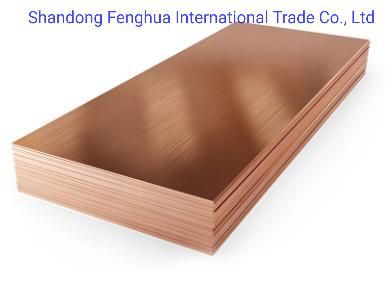 Flat Copper Roofing Sheets Pure Copper Plate C10100 C11000 Price Per Kg for Sale