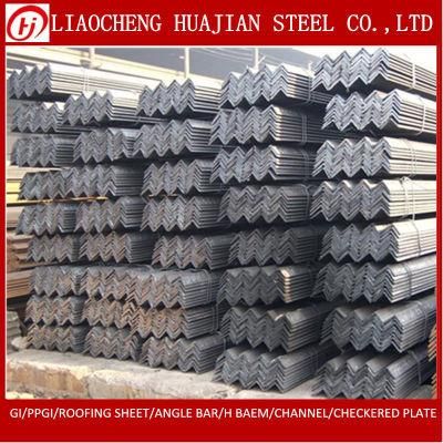 Black Angle Steel Angle with Material Q235/Q345/Ss400/S235/S275