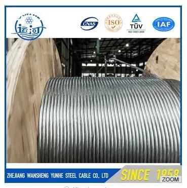 Stay Wire Stay Swg 7/8&prime;&prime; 7/4.0mm Zinc Coated Steel Wire Strand