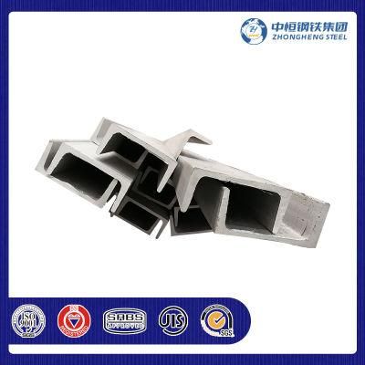 JIS Stainless Steel Channel 304 316L 321 310S 904L 2507 2205 Stainless Steel Channel Bar for Food Industry