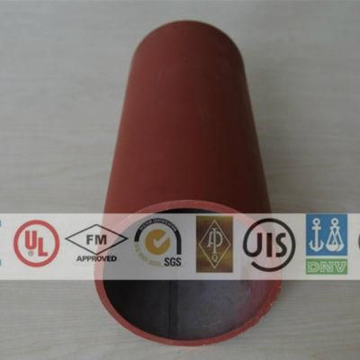 G. I. Steel Pipe for Liquid Transport with Red Painted