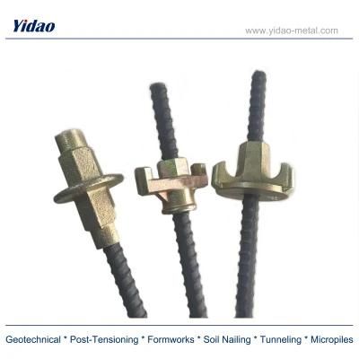 Form Tie Rods for Formwork and Sheet Piling