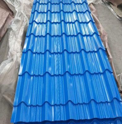 Top Quality Industrial Roofing Sheets Z150g Color Coated Corrugated Galvanized Metal Roofing Sheet Price