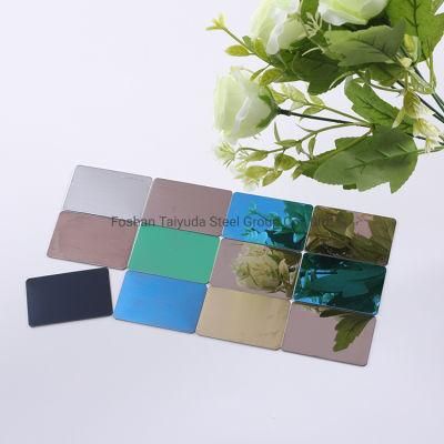 Finely Processed Violet PVD Titanium Dry Polished 1219X2438mm 1524X3048mm Inox Flat Plate