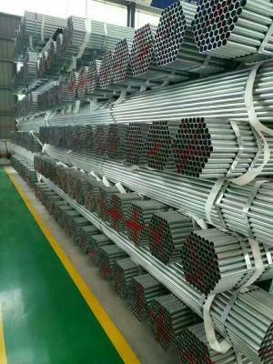 BS1139 Gi Scaffolding Steel Pipe Price List 48.6mm Hot Dipped Galvanized Steel Pipe for Scaffolding System with Couplers