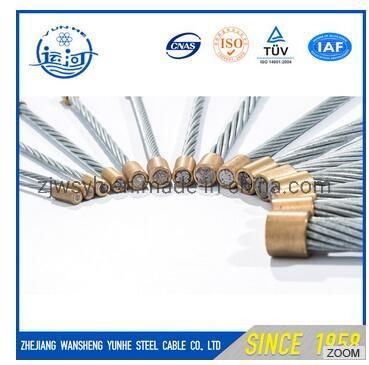 Galvanized Steel Wire /Stay Wire/Earth Wire Zinc. -Coated Wire 1/4&prime;