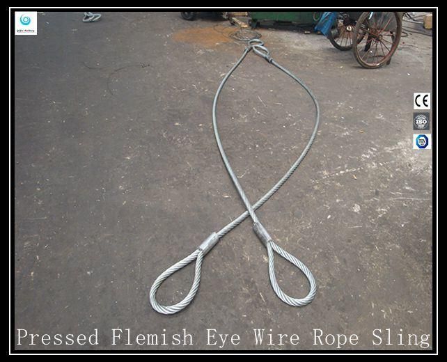 Flemish Eye Steel Wire Rope Lifting Sling Supplier