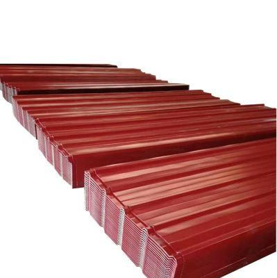 Ral Color System 0.5mm Thickness Steel Roofing Sheet Dx51d Z30-275 PPGI Corrugated Sheet Support Customization