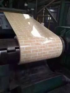 Wood Print Color Coated Galvanized Steel in Plates