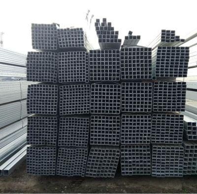 Manufacturer Price Galvanized Rectangular/Square Steel Pipe/Tube/Hollow Section/Shs/Rhs with Grade JIS Ss400 Ss490