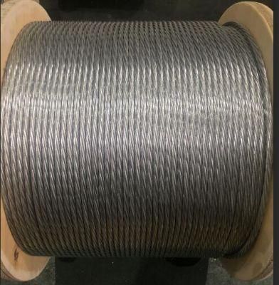 1*7 Galvanized Steel Wire Strand Use on Optical Fiber Cable (OFC) /Earth Wire