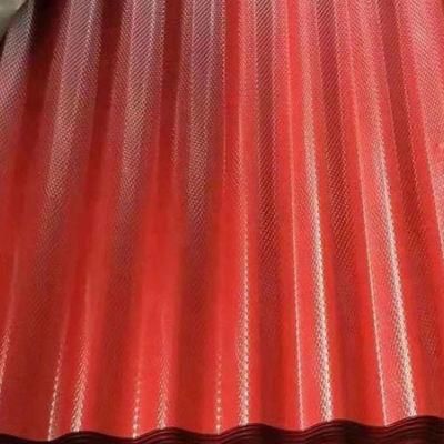 Corrugated Colored Coated PPGI PPGL Roofing Coil Sheet