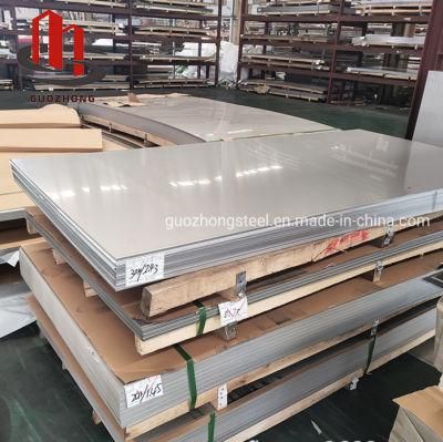 ASTM Ss 201 304 316 430 904L 2205 2b Ba Hairline Mirror Finish Duplex Stainless Steel Plate for Construction
