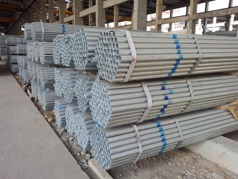 Good Price Round/Square/ Rectangle Black and Galvanized Mild Carbon Steel Tube for Building Material