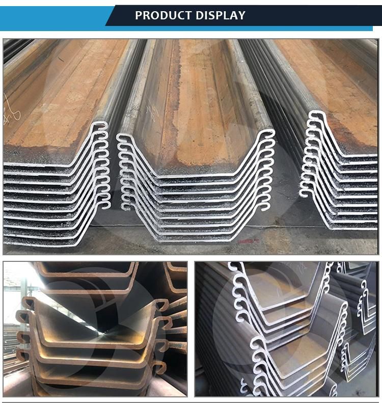 U Section Hot Rolled Type Steel Sheet Pile