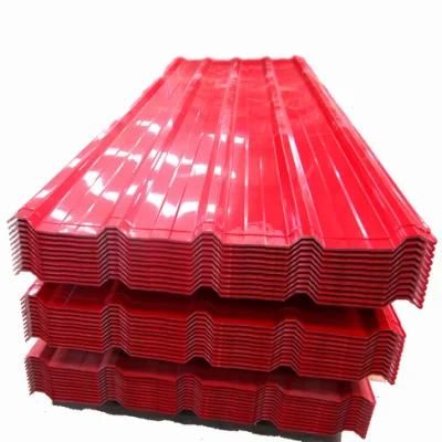 PPGI Gi Corrugated Metal Roofing 16 Gauge Galvanized Steel Sheet