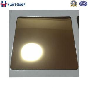 Rosy Gold 8k Miror Finished Stainless Steel Plate/ Sheet for Decoration