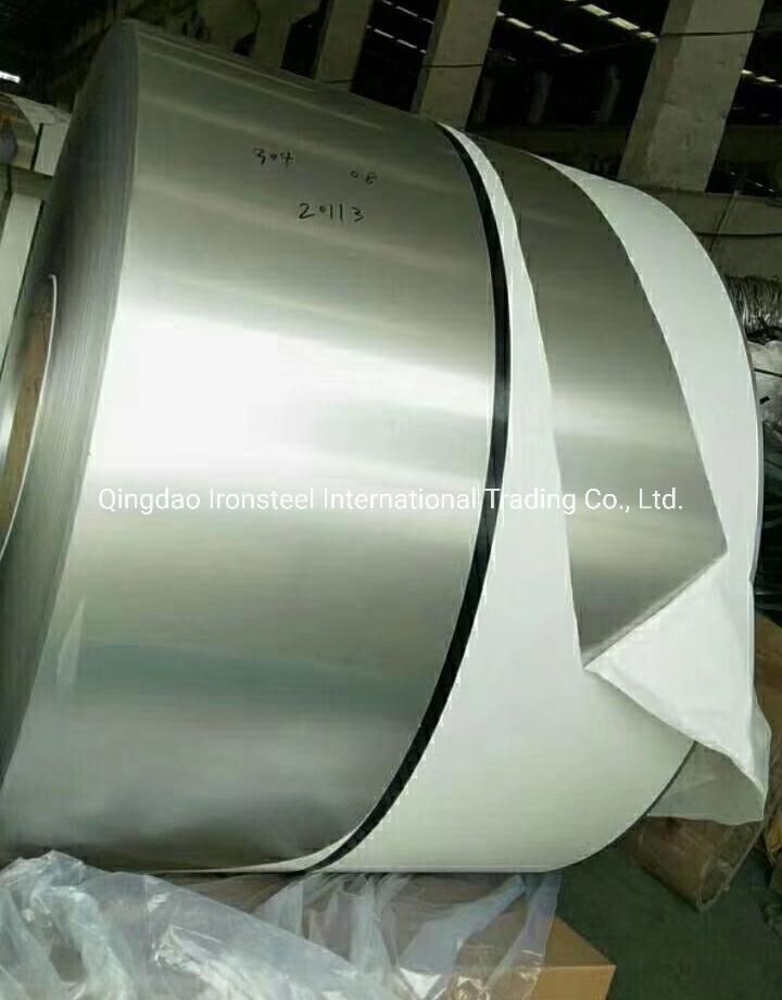 0.3mm~3.0mm Stainless Steel Cold Rolled Steel Coil Ss Coil by Grade SUS301, 310S, 321, 304L, 316L Factory Price