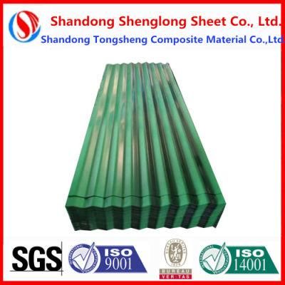 PPGI JIS G3312 Embossed Galvanized Color Coated Corrugated Roofing Steel Sheet