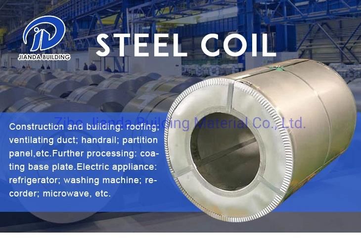 Building Material Hot Dipped Galvanized Steel Coil for Construction