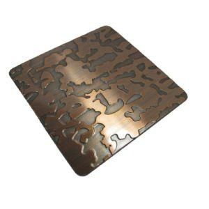 Best Quality 201 Etched Stainless Steel for Decorative Elevator and Lift Plate Panel
