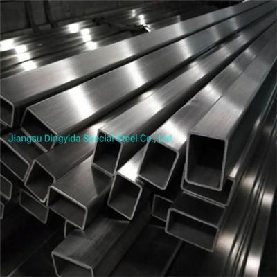 SUS 316 Stainless Steel Tube 50X30mm Stainless Steel Square Rectangular Pipe