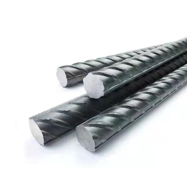 Hot Rolled Deformed Steel Bar or Straight Reinforced Deformed Steel Iron Bar
