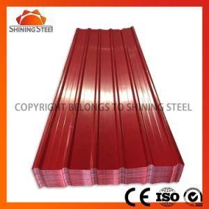 30/30 Gauge/0.3mm Exported to Somalia Gi Galvanized Color Corrugated Steel Roofing Sheet Iron Sheet