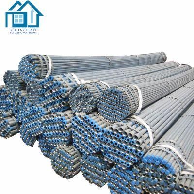 Factory Price Hot Dipped Galvanized Seamless Black Steel Pipe