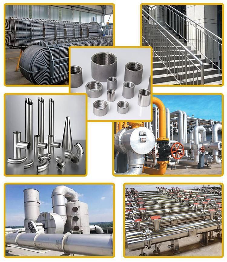 Manufacturer Direct Sale ASTM DIN En 201 304 316 410 Seamless Stainless Steel Pipe