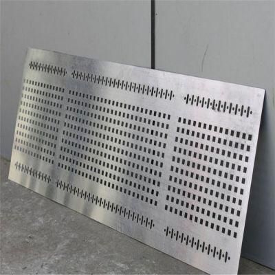 Hot Sale 304 316 Perforated Stainless Iron Steel Sheets Plate Price with Customized Requirement Round Hole Punching Mesh