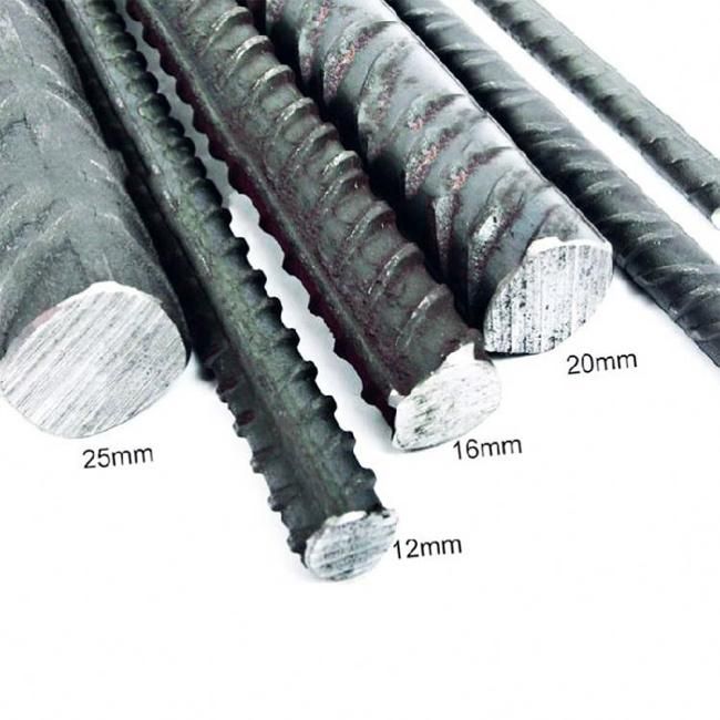 Deformed Steel Bars Hot Rolled Reinforcing Rebar Concrete Building Iron Rod/Tmt Bar