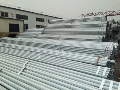 Galvanized Steel Pipe Scaffolding Round Steel Pipe for Building ASTM BS