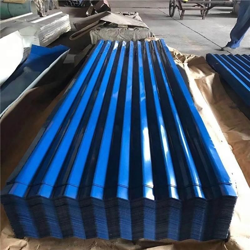 Corrugated Galvanized Sheet Metal Color Coated Steel