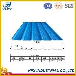 28 Gauge Colored Corrugated Steel Roofing Sheet